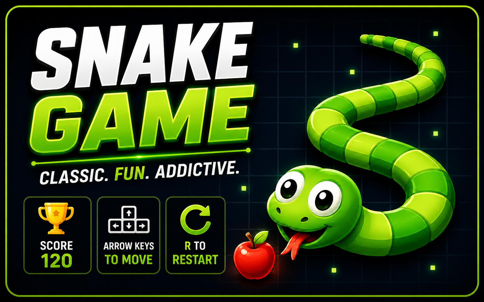 Snake Game — Interactive Browser Game